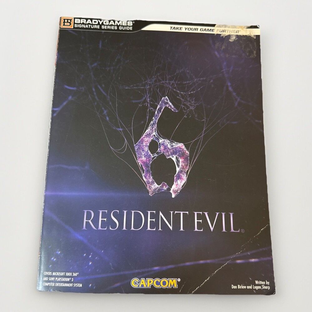 Resident Evil 6 Strategy Guide Capcom Brady Games Signature Series PS3 XBox 360